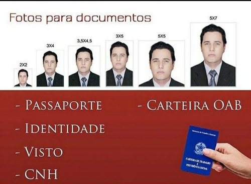 5x5 Para Documento Com 2 Fotos Editadas Impressas Em Papel