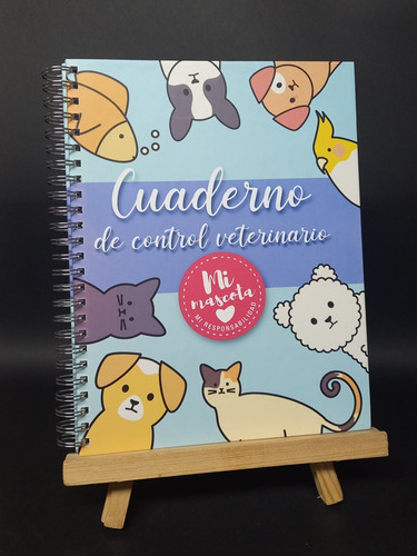 Cuaderno Control Sano Mascotas