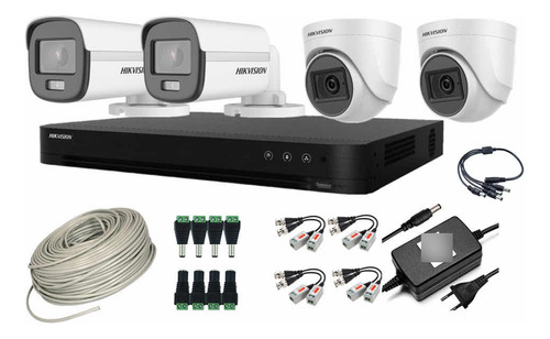 Kit Cámaras Hikvision 2mp. Inst. Incluida