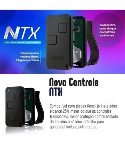 Imagem 7 de 7 de Placa Motor Kx30 Fs Portão Basculante Rossi Com 2 Controles