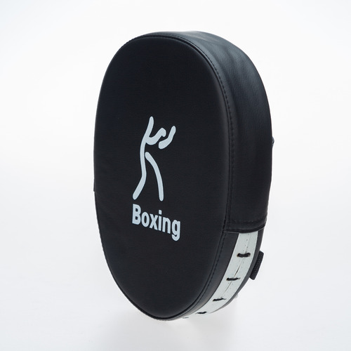 Manopla De Boxeo De Cuero Pu Con Espuma Gruesa Curvada Para