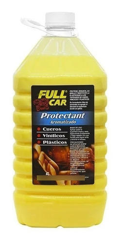 Full Car Protectant Hidrata Tapizado Cuero Plastico Auto 5 L