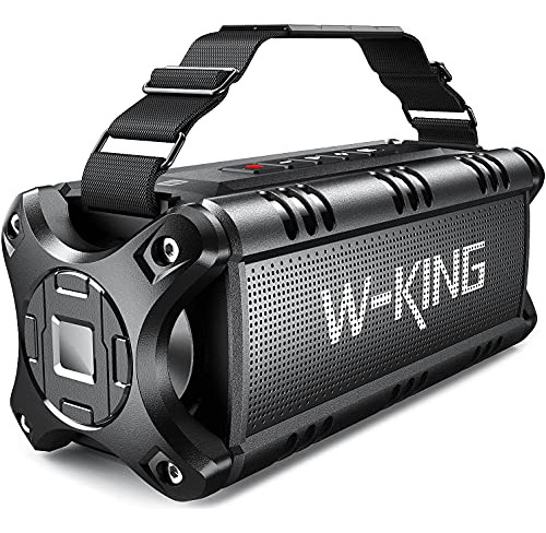 W-king - Altavoz Bluetooth, Potente Altavoz Bluetooth De 50