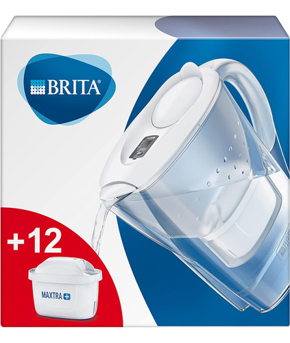 Brita Marella Blanca Pack Ahorro  Jarra De Agua Filtrada