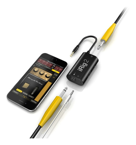 Irig 2 Interfaz Guitarra Bajo Para iPhone Y Android - Oddity