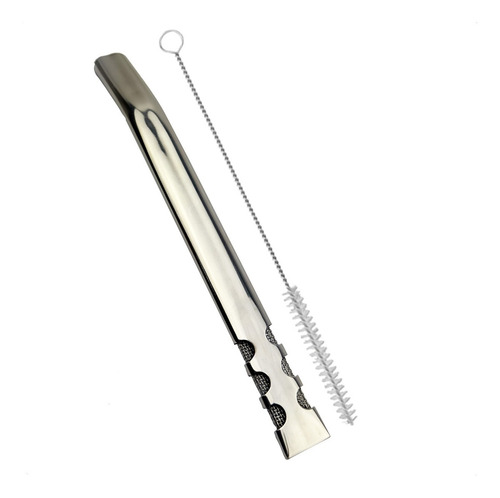 Bomba Terere Inox V6 Polida + Gravação A Laser Personalizada Cor Prata