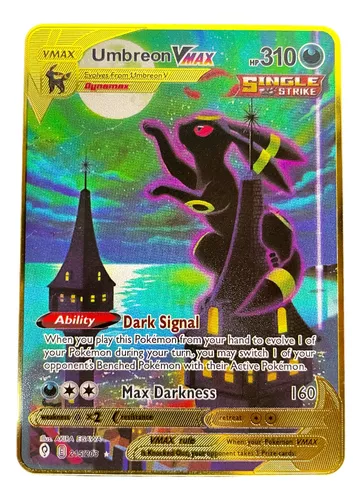 Carta Pokémon em Metal Umbreon, Promoçoes