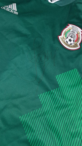 Adida Playera Selección Mexicana Rusia 2018, Autografiada