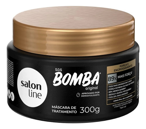 Kit SOS Bomba Força e Engrossamento Salon Line - 4 Produtos