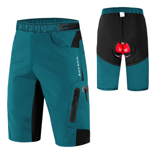 Pantalones Cortos De Ciclismo Mountain Mtb Bike 1 De Secado