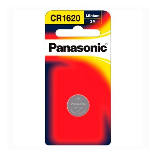 Bateria Pilha Panasonic Cr1620 3v Lithium Und