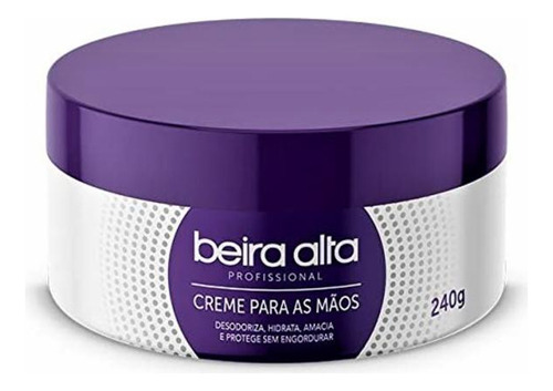 Creme Beira Alta Para As Mãos 240g