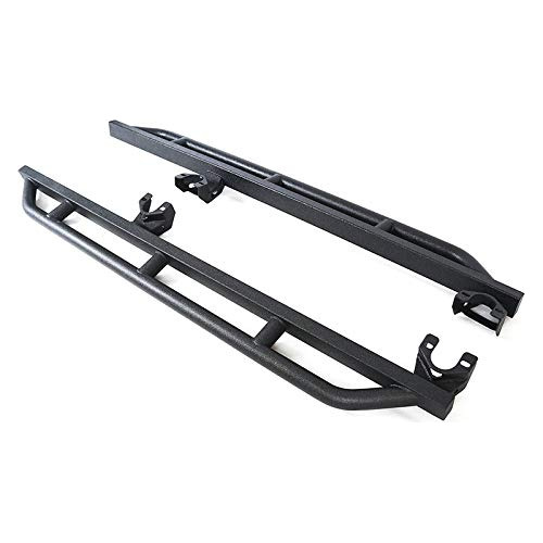 Estribo Lateral Para Jeep Wrangler Jk Color Negro