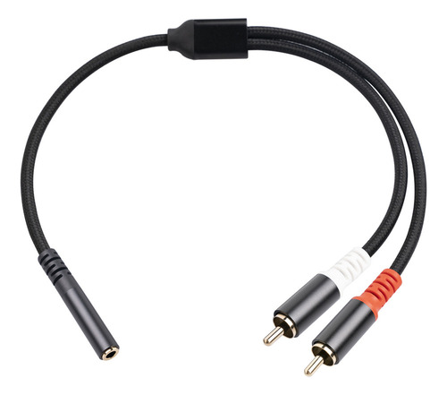 Cable De Audio De Ordenador De 3,5 Hembra A 2 Rca Macho