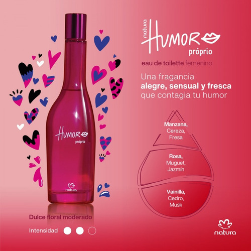 Kit Natura Eau De Toilette Humor Proprio + Body Splash