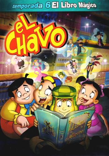 El Chavo Animado Temporada 6 Seis El Libro Magico Dvd