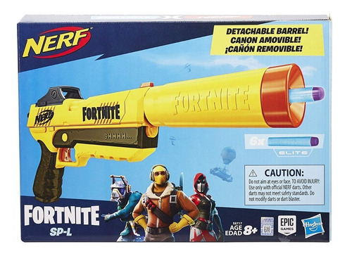 Nerf Fortnite Silenciador Juguetes Para Niños Original