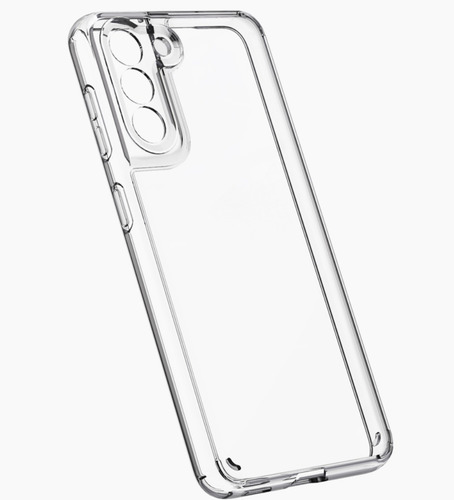 Imagem 2 de 7 de Capa Hybrid Anti-impacto Para Galaxy S21 Plus - Transparente