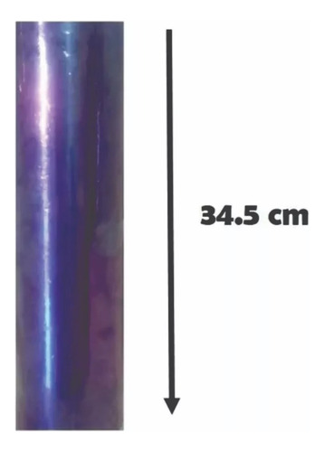 Hule Cristal Planchado En Rollo C/30m Para Forrar Cuadernos