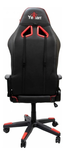 Silla Gamer Yeyian Cadira 1150 Negro/rojo Yar-9863r Material del tapizado Poliuretano/Mesh