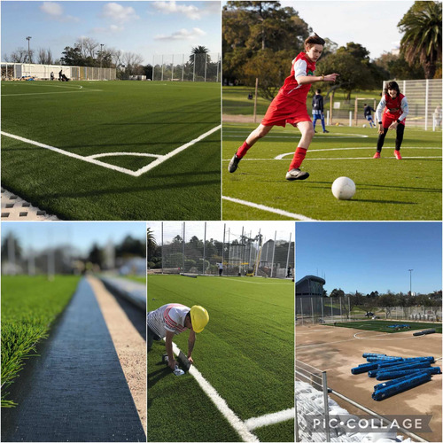 Césped Sintético 50mm Canchas De Futbol 5. Pasto Alfombra