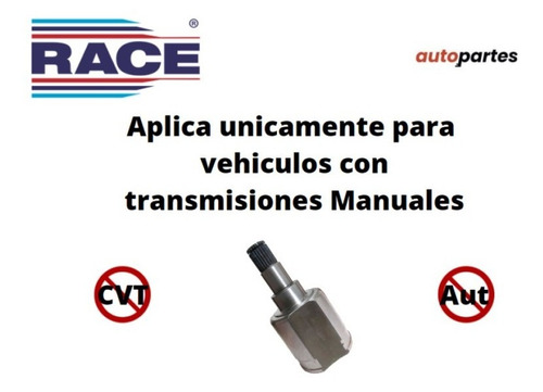 Imagen 4 de 7 de Espiga L/caja Derecha Fiat Ducato 2.3l 2009-2019 Race