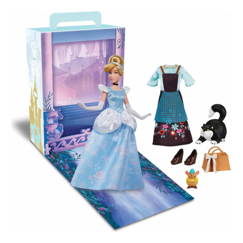 Cenicienta Cinderella Set Muñeca Story Doll Disney Store