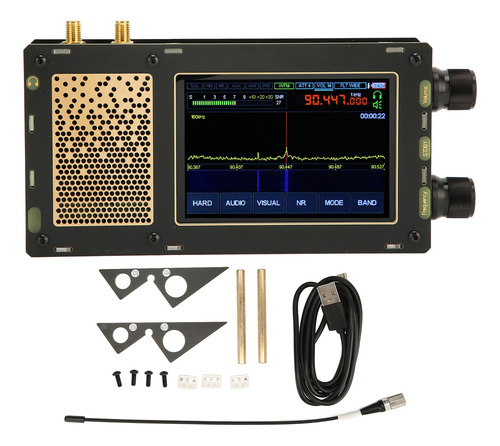 Receptor Dsp Sdr Con Pantalla Táctil 1.10d 50 Khz A 2 Ghz 3.