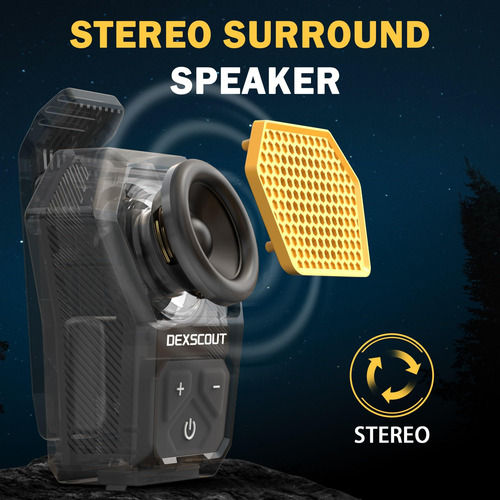 Altavoz Bluetooth Portátil Dexscout Mini Resistente Al Agua