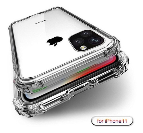 Forro Clear Esq. Reforzadas iPhone 11 11 Pro 11 Pro Max