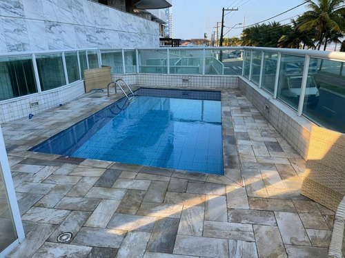 Imagem 2 de 30 de Prédio Frente Ao Mar, Apartamento 2 Dormitórios, Churrasqueira Na Sacada, Lazer, Aceita Financiamento Banco Ou Direto, No Maracanã/caiçara !!! - Ap00657 - 70585852