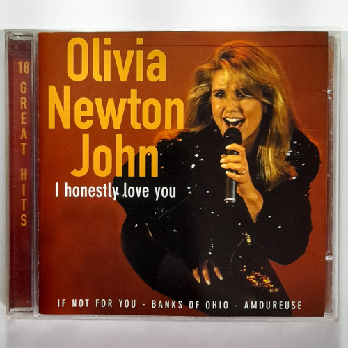 Cd Olivia Newton John, I Honestly Love You. Importado, Raro. Estandar (Usado)