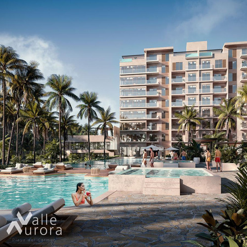 Departamento En Venta En Playa Del Carmen, Valle Aurora, Penthouse 3 Recamaras