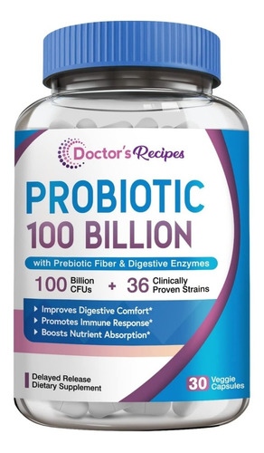 Probiotico 100 Billiones Cfu 35 Cepas Usa Enviohoy