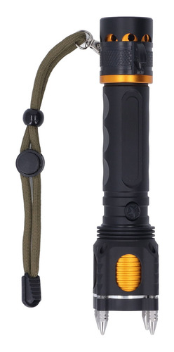 Linterna De Exterior Recargable Led De Defensa Personal Supe