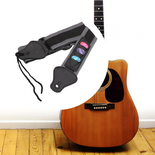 2 Correa De Guitarra Con 3 PĂșas De Guitarra Ocio Suave