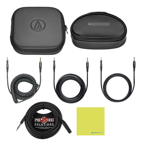 Auriculares Audio Technica Ath-m70x Con Pig Hog Mmg