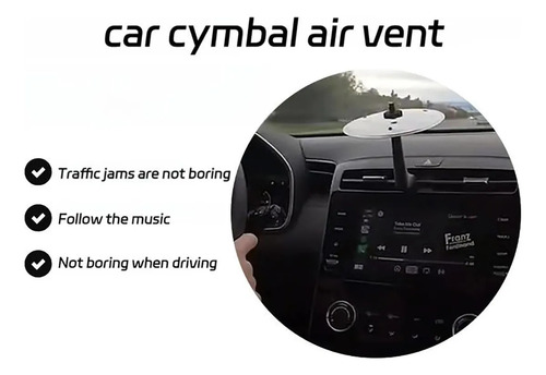 Car Crash Cymbal 2025 - Platillo De Ventilación De Aire Con