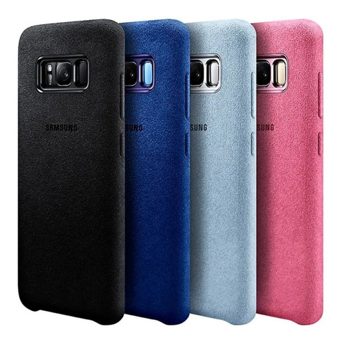 Case Samsung Alcantara Cover Para Samsung Galaxy S8 Plus