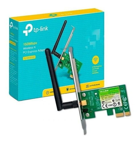 Placa De Red Wifi Tp-link Tl-wn781nd Pci 150mbps 781nd