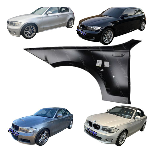 Paralama Bmw 130i 2005 2006 2007 2008 2009 2010 Esquerdo