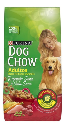 Dog Chow Adulto 24kg Con Despacho Gratis En Stgo/ Catdogshop