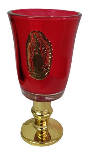 Lampara Grabada Virgen De Guadalupe