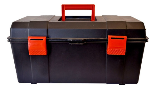 Caja De Herramientas TF-2395 19 Pulgadas Con Bandeja Opening Color Negro