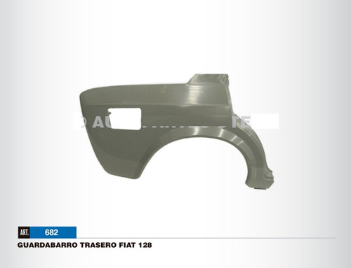 Guardabarro Trasero Derecho Fiat 128