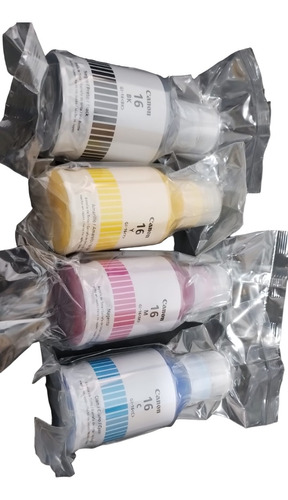 Kit Tinta Original Canon Gx6010 Gx7010 Gi-16 Gi16 - 04 Cores