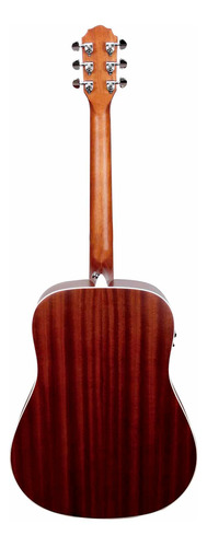 Violão Giannini Drf Dlx Eq Ng Aço El-ac T.maciço Com Bag