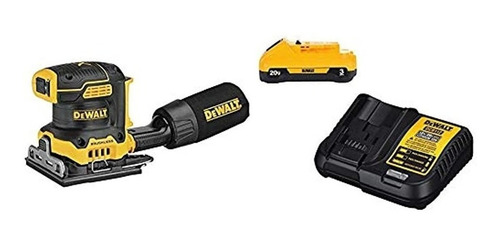 Lijadora De Palma Dewalt 20v Max Xr, Velocidad Variable, Hoj