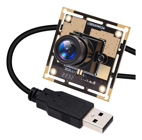 Módulo De Cámara Usb Elp 5mp Hd Para Computadora Mini Uvc Us