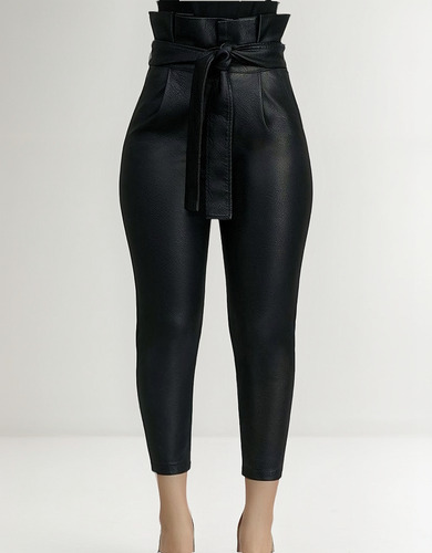 Pantalón De Vestir De Oficina Con Pinzas Rosa
